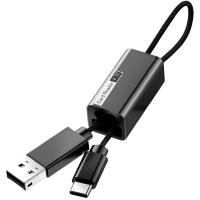 Кабель-перехідник Baseus USB to Type-c Pendant Card Reader Black (ACDKQ-HG01)