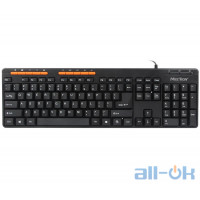 Клавіатура Meetion USB Multimedia Keyboard K600M Black