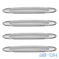 Захисні накладки на автомобільні двері BASEUS Airbag Bumper Strip 4pcs (CRFZT-A02) Transparent