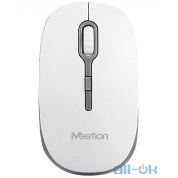 Миша MeeTion Wireless Mouse 2.4G MT-R547 White-Grey
