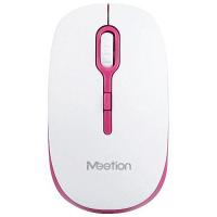 Миша MeeTion Wireless Mouse 2.4G MT-R547 White-Red