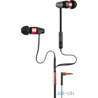 Навушники з мікрофоном AWEI ES-12hi Red