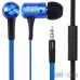 Навушники з мікрофоном AWEI ES-120i Blue — інтернет магазин All-Ok. фото 1
