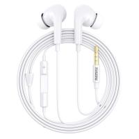 Навушники з мікрофоном REMAX Air Plus Pro Wired Music Earphone RM-310 White