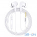 Навушники з мікрофоном REMAX Air Plus Pro Wired Music Earphone RM-310 White — інтернет магазин All-Ok. фото 1