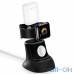 Підставка для зарядки USAMS 2in1 Silicon Charging Holder для Apple Watch And AirPods US-ZJ051 — інтернет магазин All-Ok. фото 2