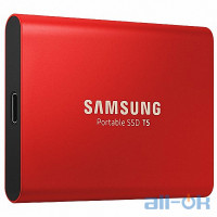 SSD накопичувач Samsung T5 Red 500 GB (MU-PA500R/WW)