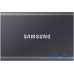 SSD накопитель Samsung T7 2 TB Titan Gray (MU-PC2T0T/WW) — интернет магазин All-Ok. Фото 2