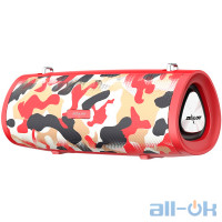 Портативна колонка Zealot S39 Red Camouflage