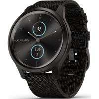 Смарт-годинник Garmin Vivomove Style Graphite Aluminum w. Black Pepper Woven Nylon B. (010-02240-03)