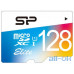 Карта пам'яті Silicon Power 128 GB microSDXC UHS-I Elite COLOR + SD Adapter SP128GBSTXBU1V21SP — інтернет магазин All-Ok. фото 2