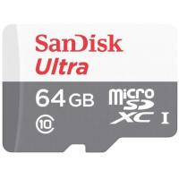 Карта памяти SanDisk 64 GB microSDXC UHS-I Ultra SDSQUNR-064G-GN3MN