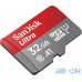 Карта пам'яті SanDisk 32GB Ultra microSDHC UHS-I Card A1 Class 10 (SDSQUA4-032G-GN6MN) — інтернет магазин All-Ok. фото 2