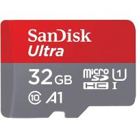 Карта пам'яті SanDisk 32GB Ultra microSDHC UHS-I Card A1 Class 10 (SDSQUA4-032G-GN6MN)