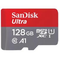 Карта пам'яті SANDISK 128GB MICROSDXC CLASS 10 UHS-I A1 ULTRA (SDSQUA4-128G-GN6MN)