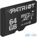 Карта памяти PATRIOT 64 GB microSDXC UHS-I + SD Adapter PSF64GMCSDXC10 — интернет магазин All-Ok. Фото 2