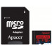Карта пам'яті Apacer 128 GB microSDXC Class 10 UHS-I R85 + SD adapter AP128GMCSX10U5-R — інтернет магазин All-Ok. фото 1