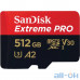 Карта пам'яті SanDisk 512 GB microSDXC UHS-I U3 Extreme Pro A2 + SD Adapter SDSQXCZ-512G-GN6MA — інтернет магазин All-Ok. фото 1