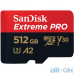 Карта пам'яті SanDisk 256 GB microSDXC UHS-I U3 Extreme Pro A2 + SD Adapter SDSQXCZ-256G-GN6MA — інтернет магазин All-Ok. фото 3