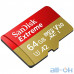 Карта пам'яті SanDisk 64 GB microSDXC UHS-I U3 Extreme A2 V30 SDSQXA2-064G-GN6GN — інтернет магазин All-Ok. фото 1