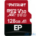 Карта пам'яті PATRIOT 128 GB microSDXC UHS-I U3 V30 A1 EP + SD Adapter PEF128GEP31MCX — інтернет магазин All-Ok. фото 3
