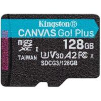 Карта пам'яті Kingston 128 GB microSDXC Class 10 UHS-I U3 Canvas Go! Plus SDCG3/128GBSP