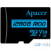Карта пам'яті Apacer 128 GB microSDXC Class 10 UHS-I U3 + SD Adapter AP128GMCSX10U7-R — інтернет магазин All-Ok. фото 2