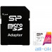 Карта пам'яті Silicon Power 128 GB microSDXC Class 10 UHS-I V10 A1 Elite Colorful + SD Adapter SP128GBSTXBV1V20SP — інтернет магазин All-Ok. фото 2