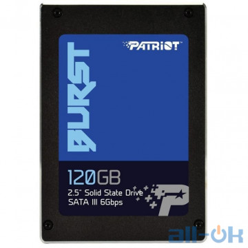 SSD накопитель PATRIOT Burst 120 GB (PBU120GS25SSDR)
