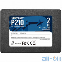 SSD накопичувач PATRIOT P210 2 TB (P210S2TB25)