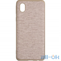 Чохол Gelius Canvas Case для Samsung A013 (A01 Core) Beige