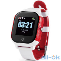 Дитячий розумний годинник UWatch GW700S Kid Smart Watch White/Red