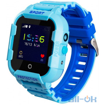Дитячий розумний годинник UWatch KT03 Kid Blue
