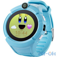 Дитячий розумний годинник UWatch Q610 Kid Wifi GPS Smart Watch Blue