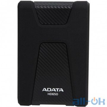 Жесткий диск ADATA HD650 1 TB Black (AHD650-1TU31-CBK)