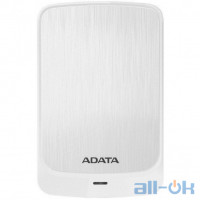 Жорсткий диск ADATA HV320 1 TB White (AHV320-1TU31-CWH)