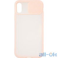 Чохол Gelius Slide Camera Case для iPhone X/XS Pink