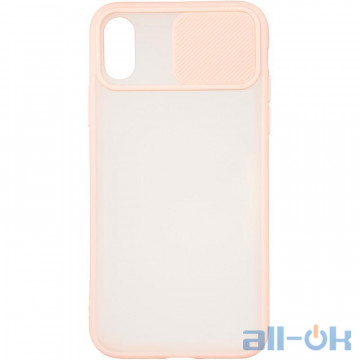 Чохол Gelius Slide Camera Case для iPhone X/XS Pink
