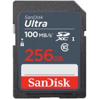 Карта памяти SanDisk 256 GB SDXC UHS-I Ultra SDSDUNR-256G-GN3IN