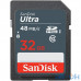 Карта пам'яті SanDisk 32 GB SDHC UHS-I Ultra SDSDUNR-032G-GN3IN — інтернет магазин All-Ok. фото 1