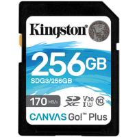 Карта памяти Kingston 256 GB SDXC class 10 UHS-I U3 Canvas Go! Plus SDG3/256GB