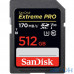 Карта пам'яті SanDisk 512 GB SDXC UHS-I U3 Extreme Pro SDSDXXY-512G-GN4IN — інтернет магазин All-Ok. фото 1