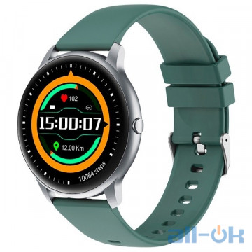 Смарт-годинник Xiaomi iMi KW66 Smart Watch  Silver/Green