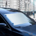 Автомобільна сонцезахисна шторка BASEUS Auto Close Car Front Window Sunshade Silver (CRZYD-B0S) — інтернет магазин All-Ok. фото 3