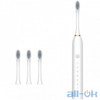 Електрична зубна щітка Sonic+ Deep Clean White