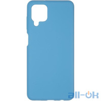 Чохол Original 99% Soft Matte Case для Samsung A125 (A12)/M127 (M12) Blue