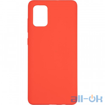 Чохол Original 99% Soft Matte Case для Samsung A715 (A71) Red