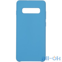 Чохол Original 99% Soft Matte Case для Samsung G975 (S10 Plus) Blue
