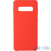 Чохол Original 99% Soft Matte Case для Samsung G975 (S10 Plus) Red