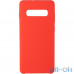 Чохол Original 99% Soft Matte Case для Samsung G975 (S10 Plus) Red — інтернет магазин All-Ok. фото 1